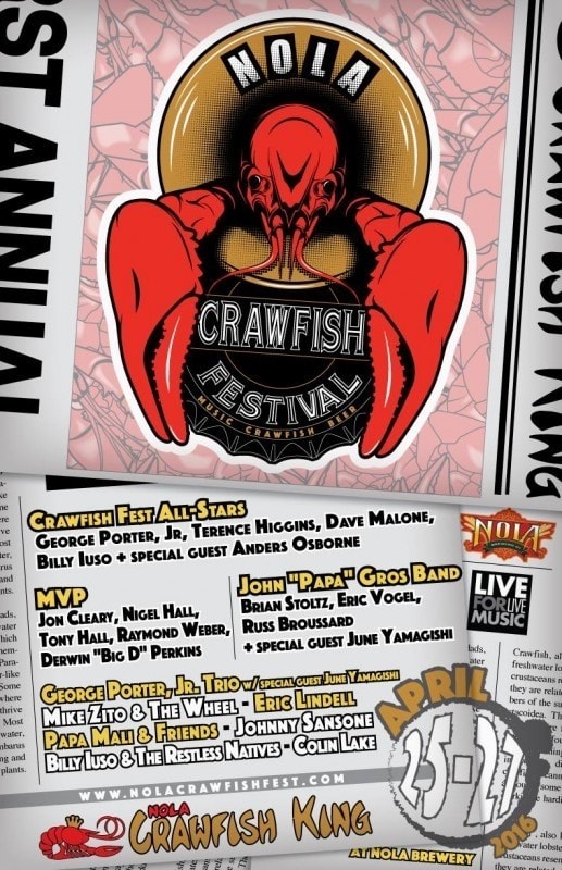 nolacrawfish lineup ad mat