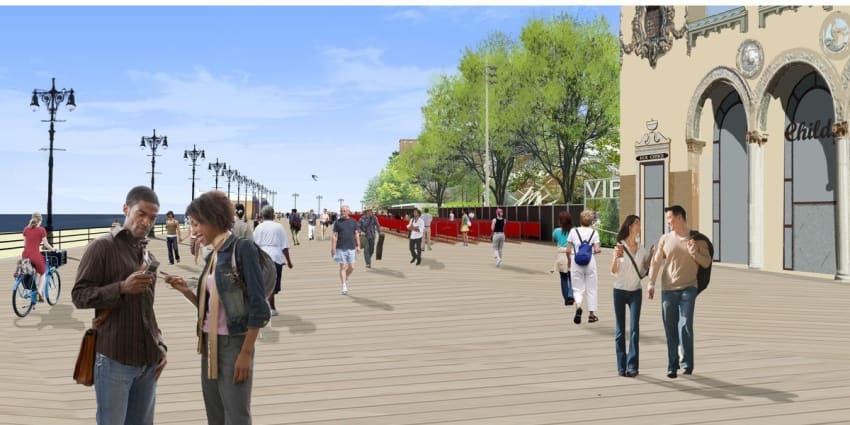 Coney Island Amphitheater Outdoor Rendering