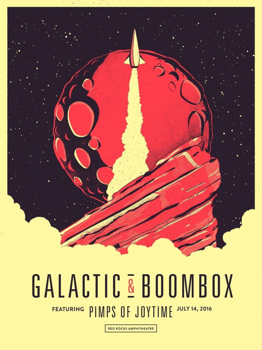 Galactic Red Rocks 2016