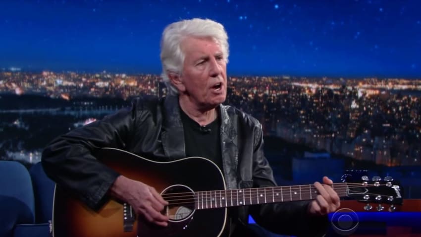 Graham Nash Talks Seeing The Beatles & Performs On ‘The Late Show’