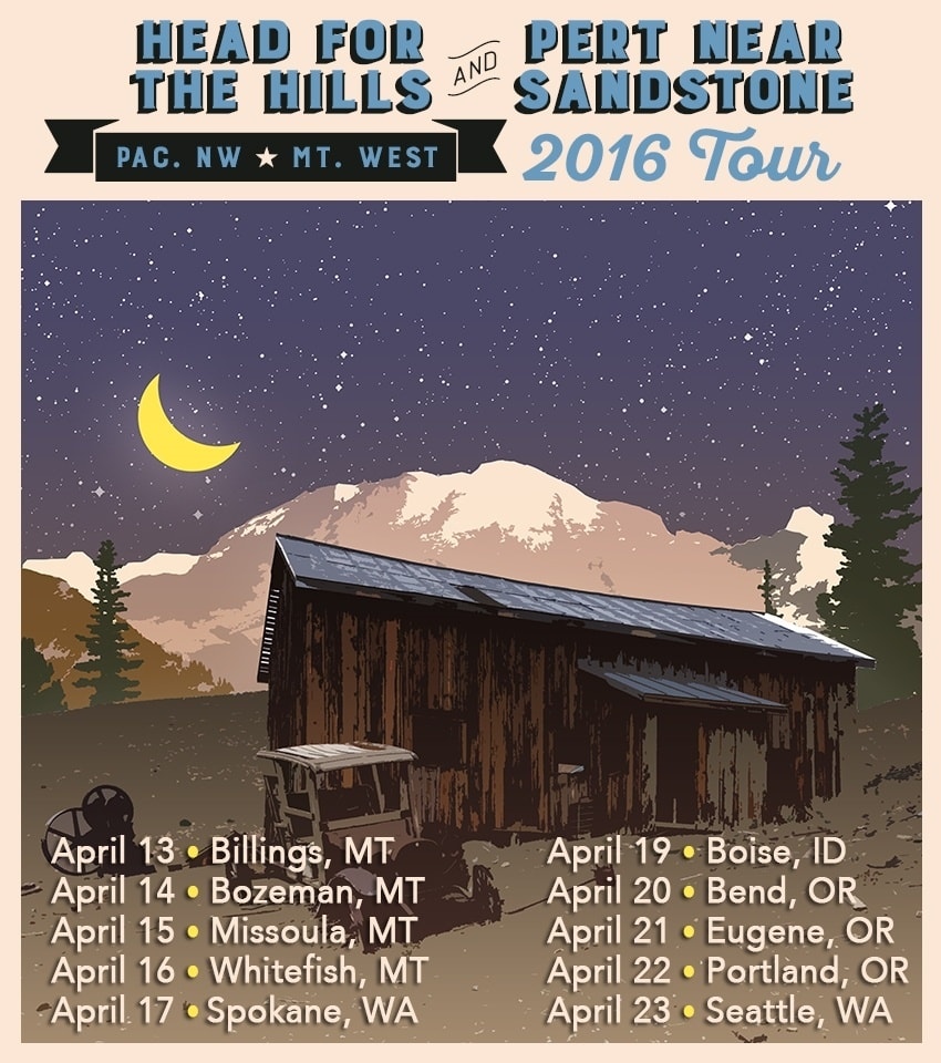 Head For The Hills Pert Poster