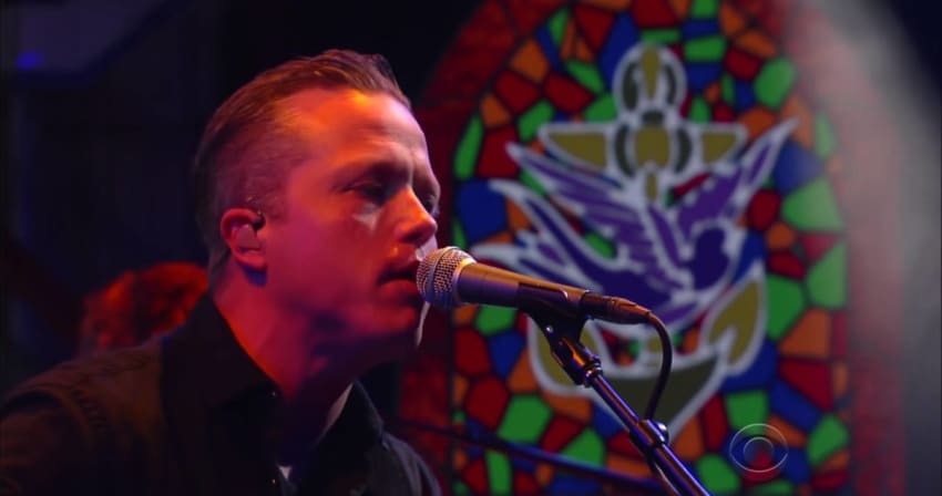 Jason Isbell The Late Show With Stephen Colbert Screengrab Crop