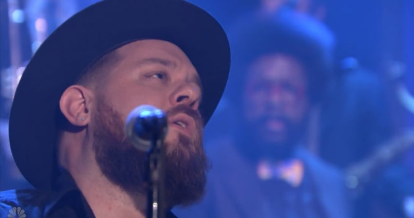 Nathaniel Rateliff & the Night Sweats Fallon Screengrab