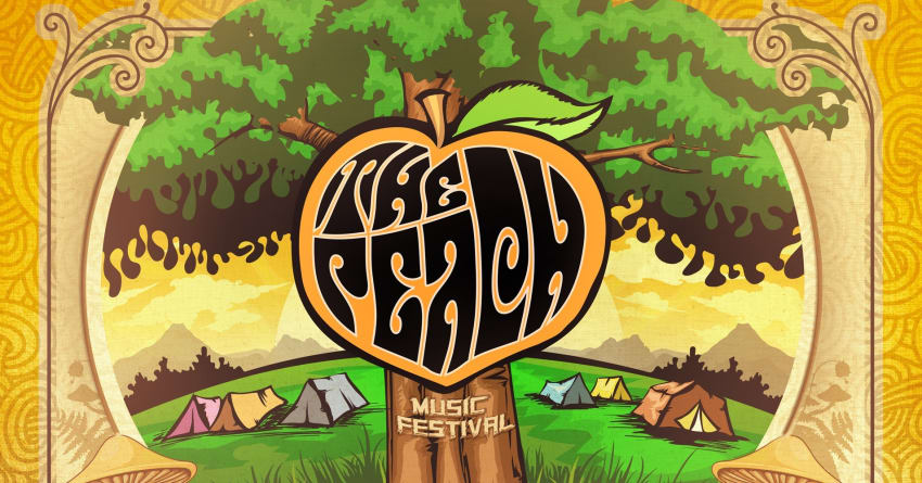 The Peach Festival Logo