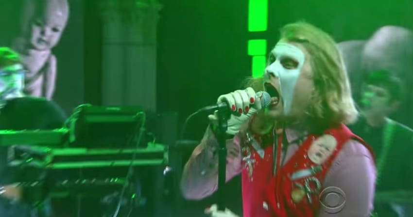 Ty Segall Colbert Screengrab
