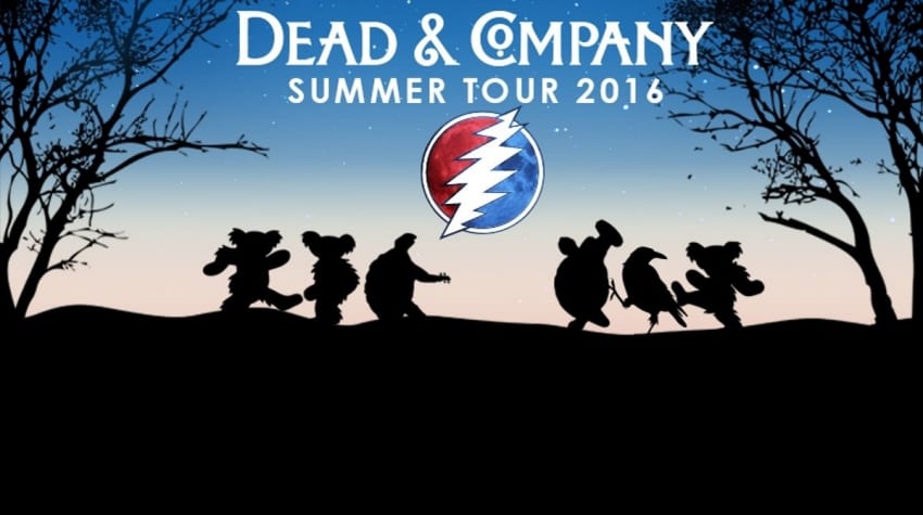 dead and company summer tour 2016 graphic