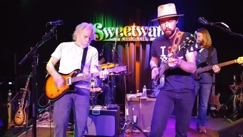 Bob Weir Guests With Jackie Greene Band At Sweetwater Music Hall