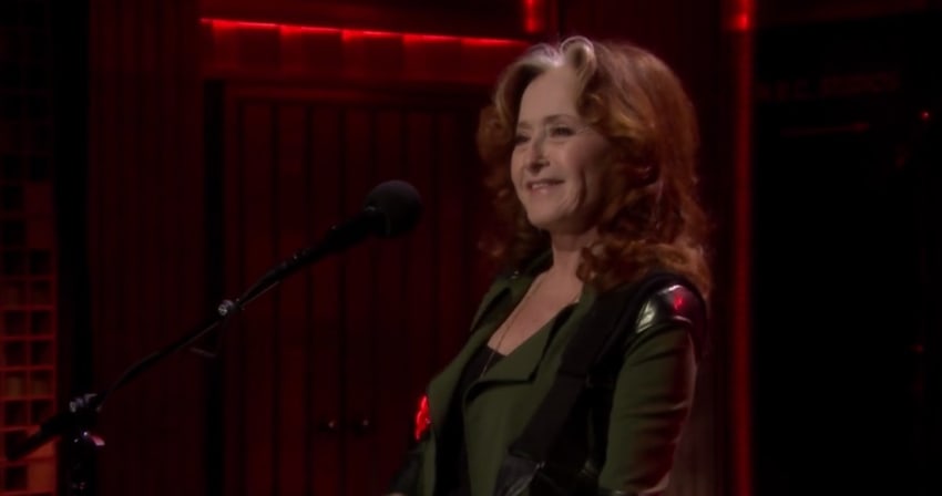 Bonnie Raitt Fallon Screengrab