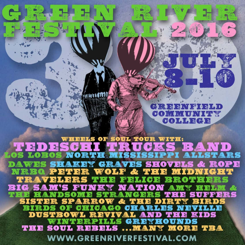 Green River Festival 2016 Poster Updated