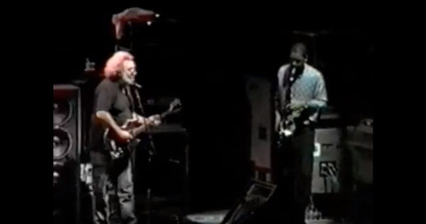 Jerry Garcia Branford Marsalis Screengrab