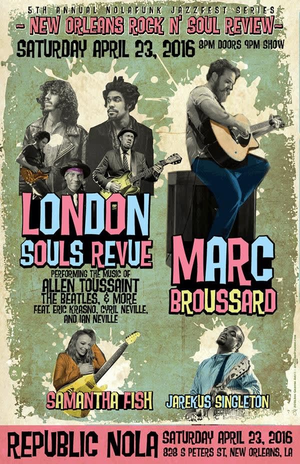 London Souls Revue Poster