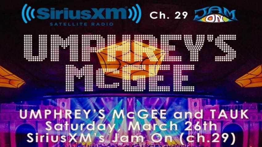 SiriusXM's Jam On To Stream Umphrey's McGee & TAUK Los Angeles Show