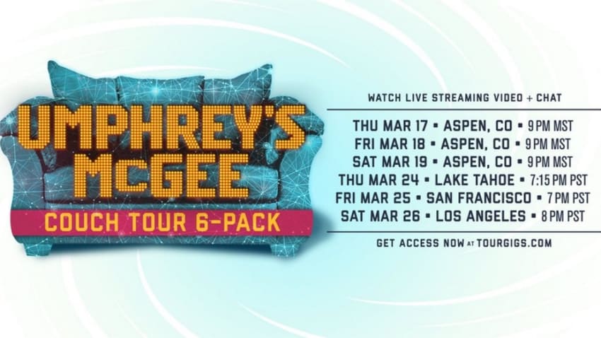 TourGigs To Host Six Upcoming Umphrey's McGee Webcasts