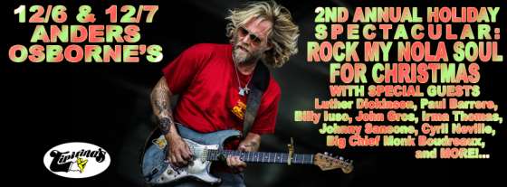 Couch Tour Alert | Anders Osborne's Holiday Spectacular