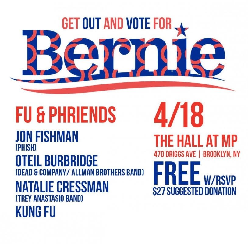 Bernie Benefit admat