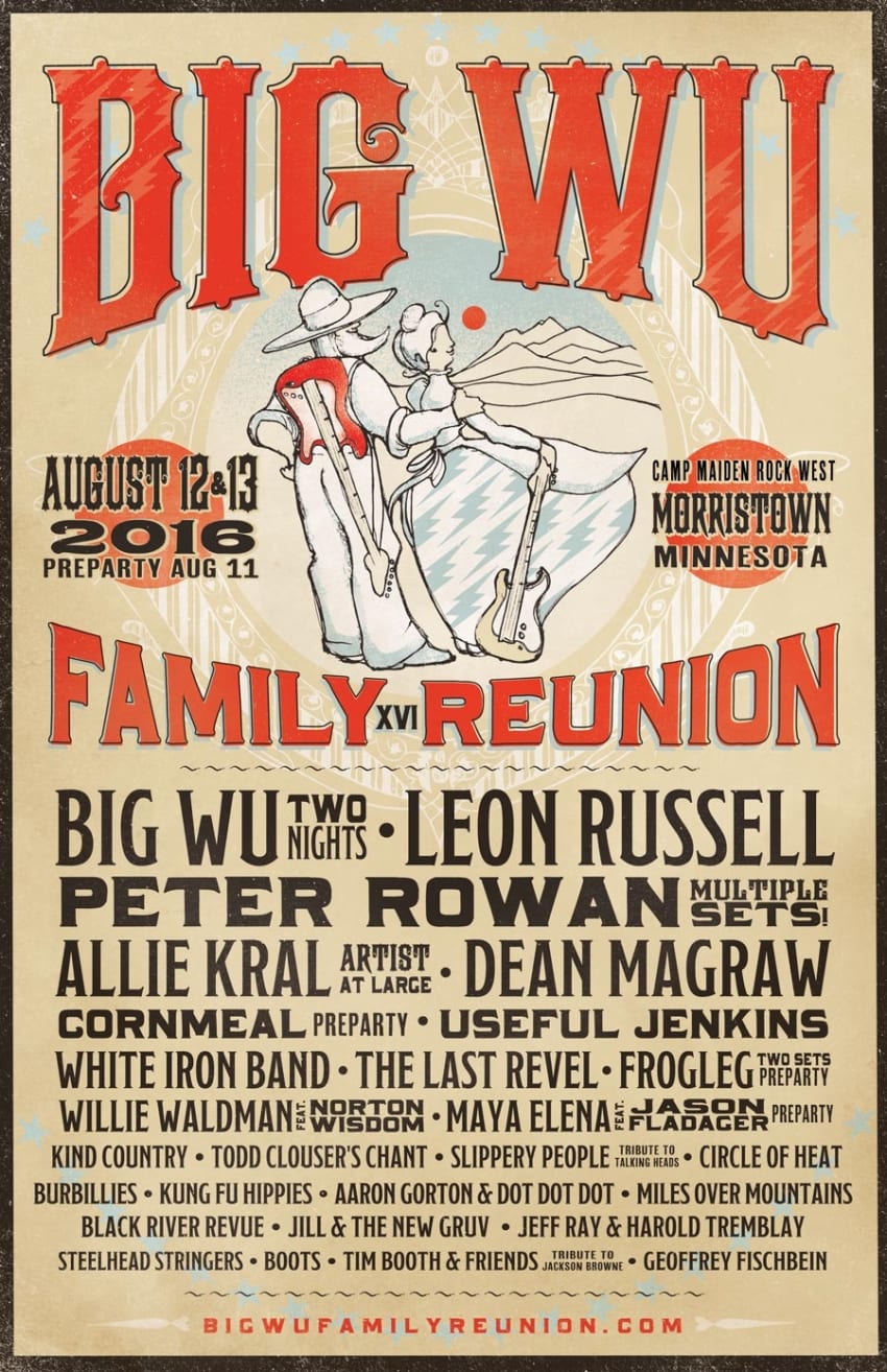 Big Wu Family Reunion Poster 2016