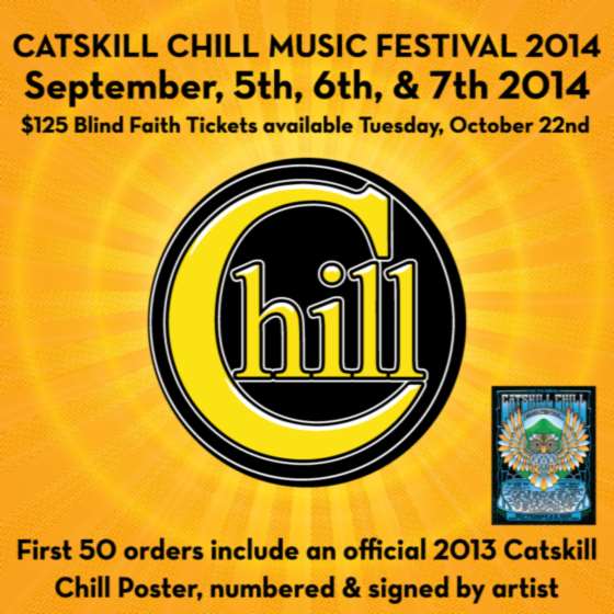 Catskill Chill | 2014 Dates And Blind Faith Tickets