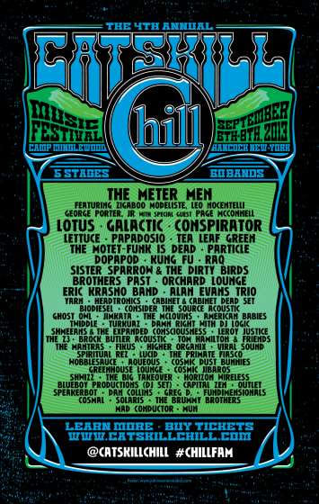 Catskill Chill | Schedule Unveiled And Pre-Parties