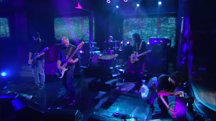 Explosions In The Sky Colbert Screengrab