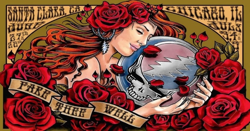 Fare Thee Well Postcards Available On Participation Row