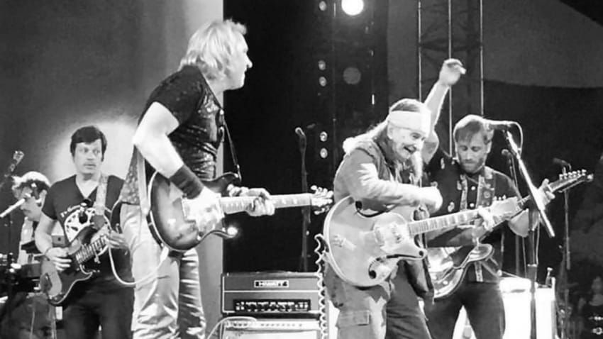 Joe Walsh & Glenn Schwartz Join The Arcs At Coachella