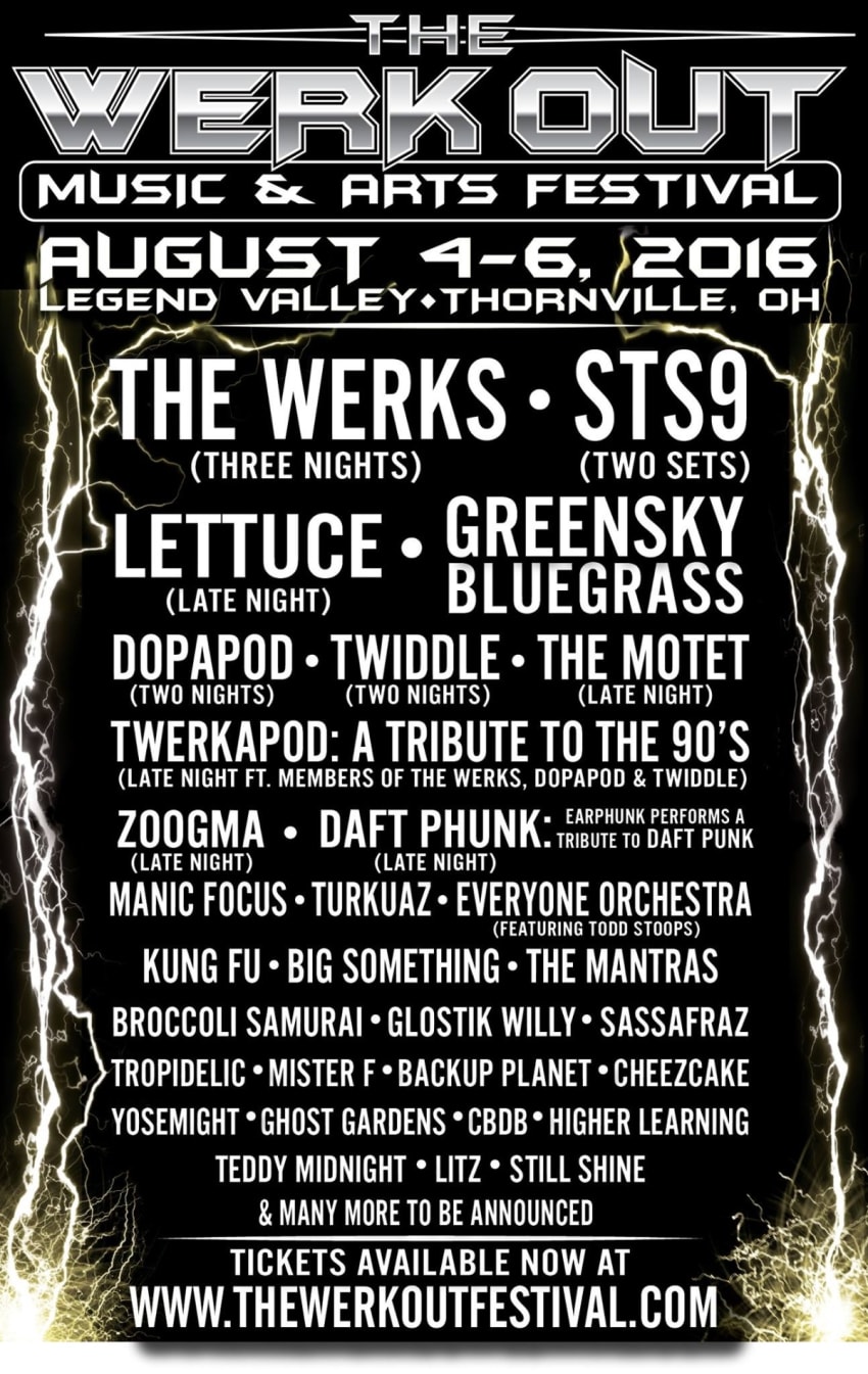 Werk Out 2016 Phase Two
