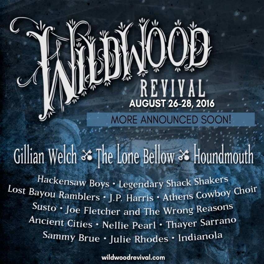 Wildwood Revival 2016 Poster