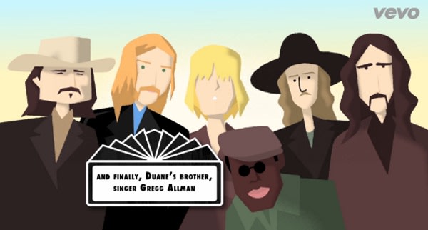 Animated Video | Allman Brothers Band - Statesboro Blues