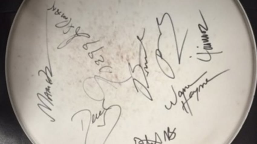 Charity Auction | Signed Allman Brothers Band Drumhead