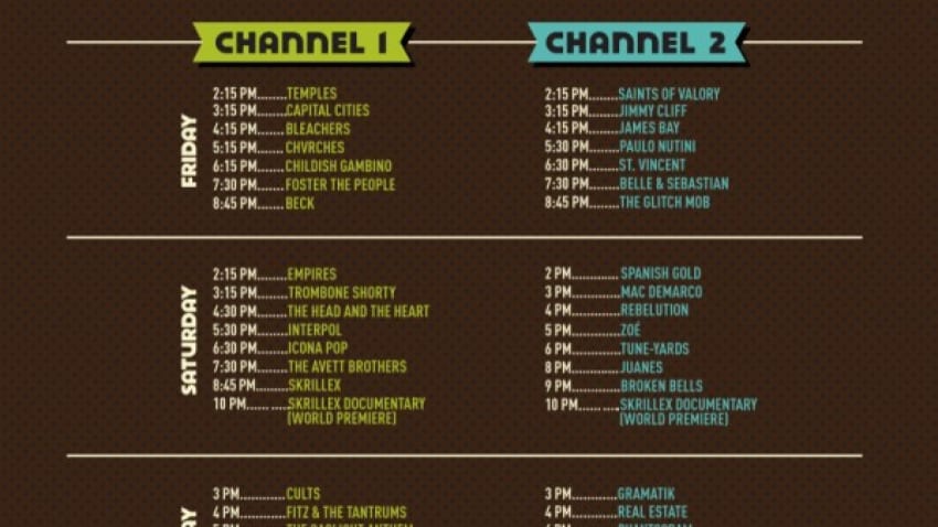 Couch Tour Alert | Austin City Limits Music Festival