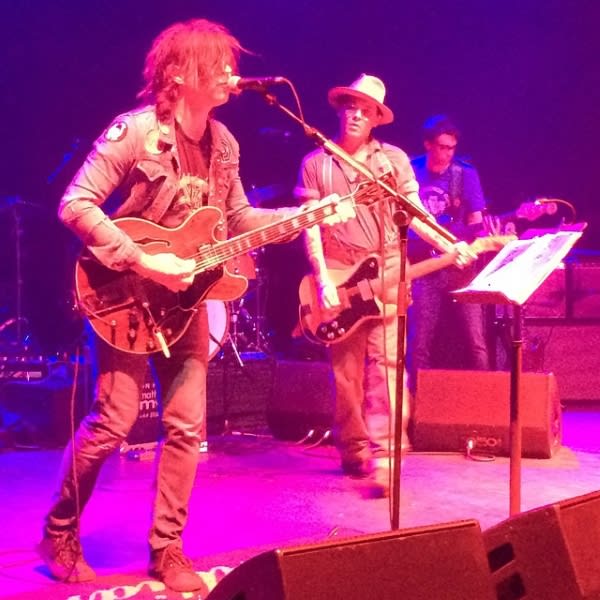 Actor Johnny Depp Guests With Ryan Adams In London