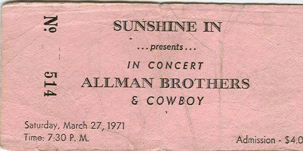Flashback | Bruce Springsteen Opens For Allman Brothers Band