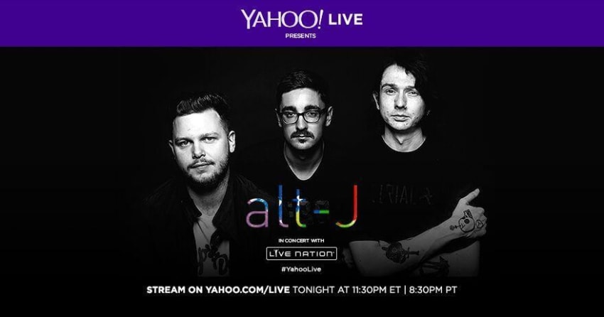 Couch Tour Alert | Free Alt-J Red Rocks Webcast