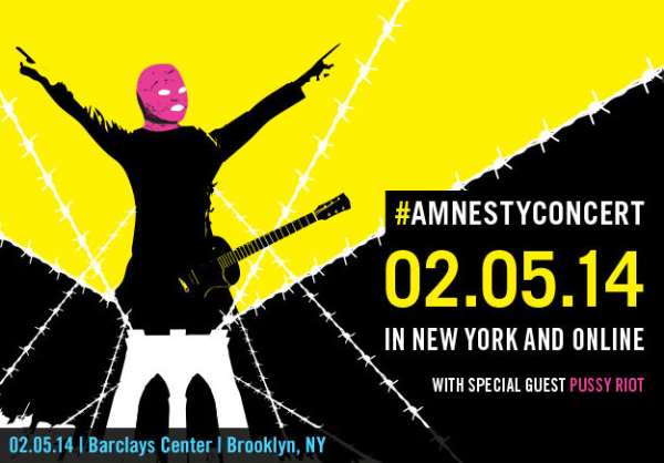 Amnesty USA Concert | Pussy Riot