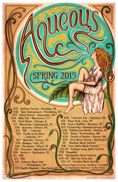 Tour Dates | Aqueous Spring Tour 2015