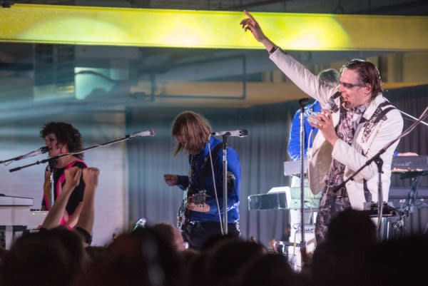 Arcade Fire Preview Reflektor At Brooklyn Shows