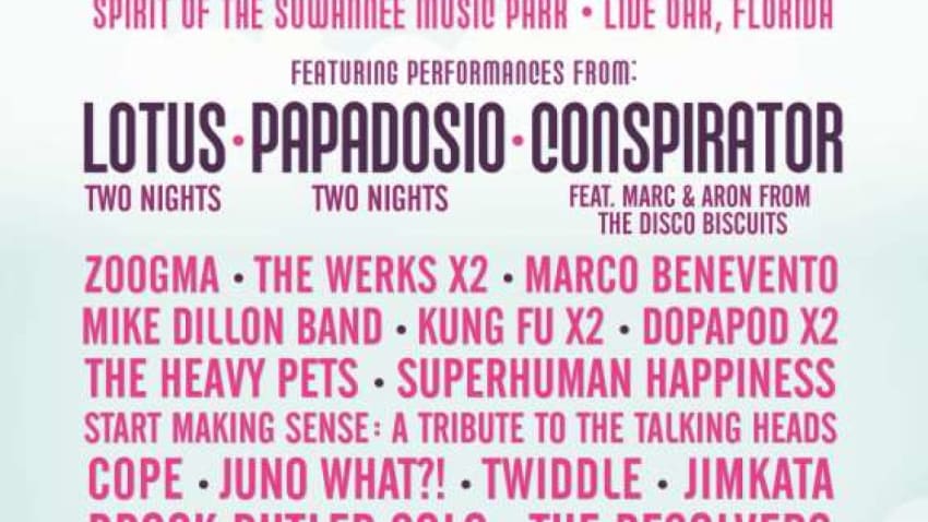 AURA Festival Lineup | Lotus, Papadosio, Conspirator