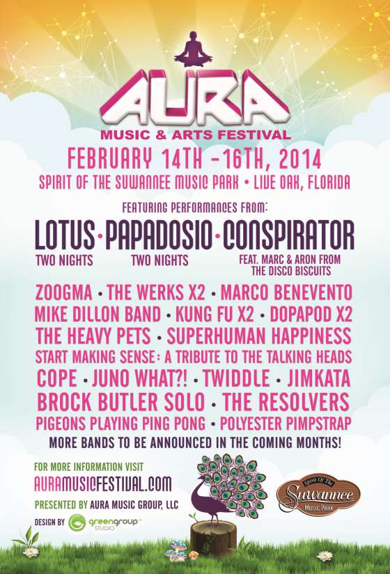 AURA Festival Lineup | Lotus