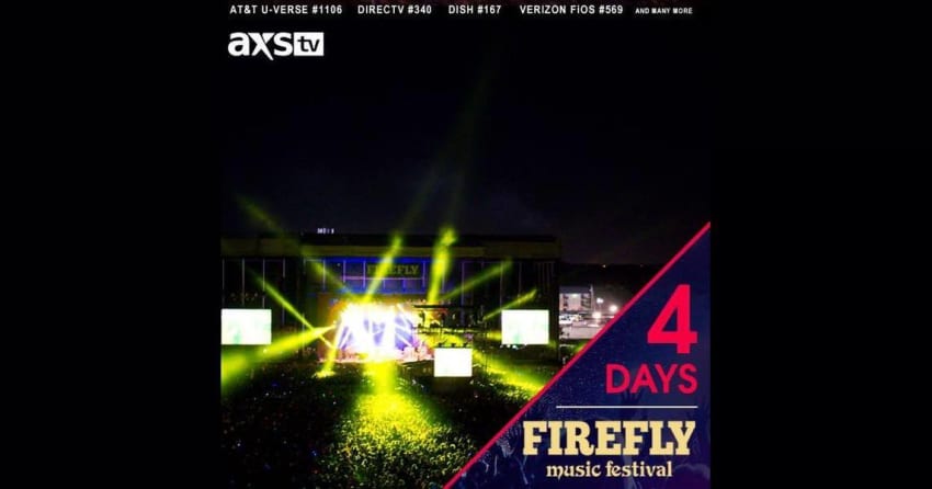 Couch Tour Alert | AXS TV To Air 2015 Firefly Festival