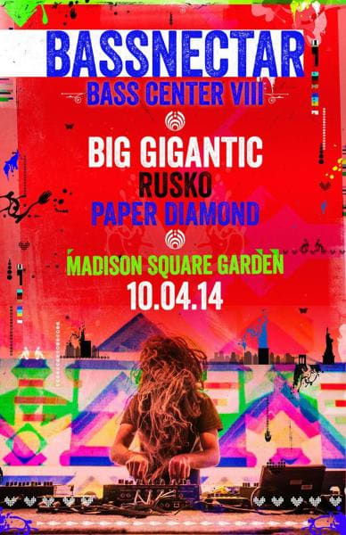 Bassnectar Reveals Madison Square Garden Show Details