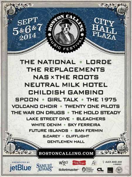 Boston Calling September Lineup Announced