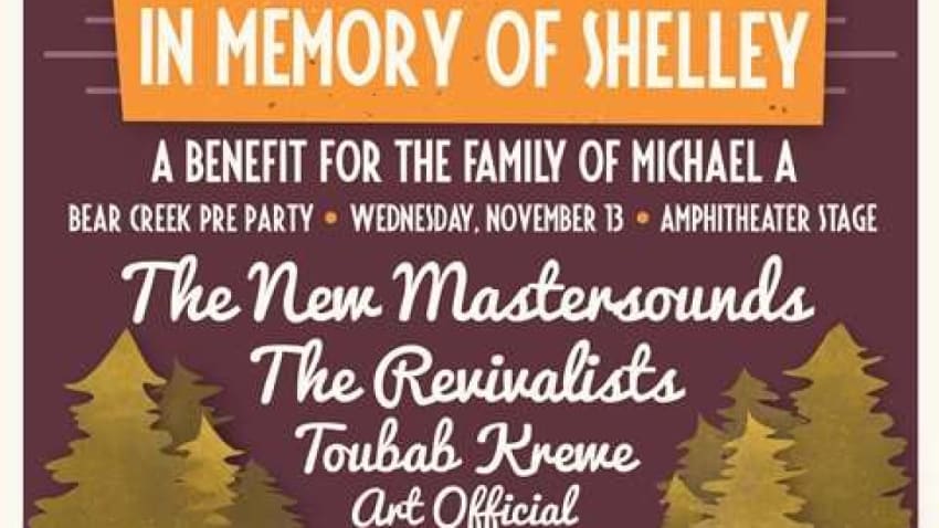 Bear Creek Announces Pre-Festival Benefit