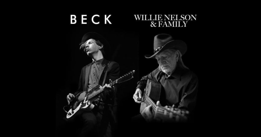 Willie Nelson Guests With Beck In Kansas City