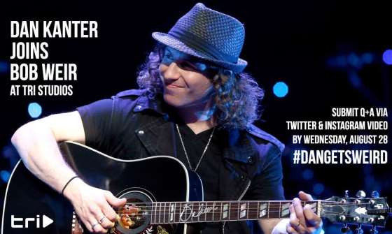 Bob Weir To Welcome Guitarist Dan Kanter To TRI Studios
