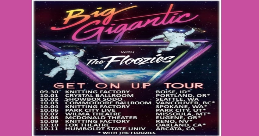 Tour Dates | Big Gigantic & The Floozies Fall Tour