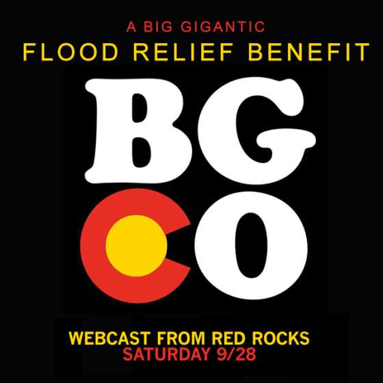 Couch Tour Alert | Big Gigantic Flood Relief Benefit Webcast