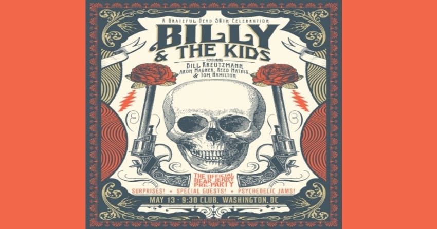 Billy & The Kids To Play Dear Jerry Pre-Show At 9:30 Club