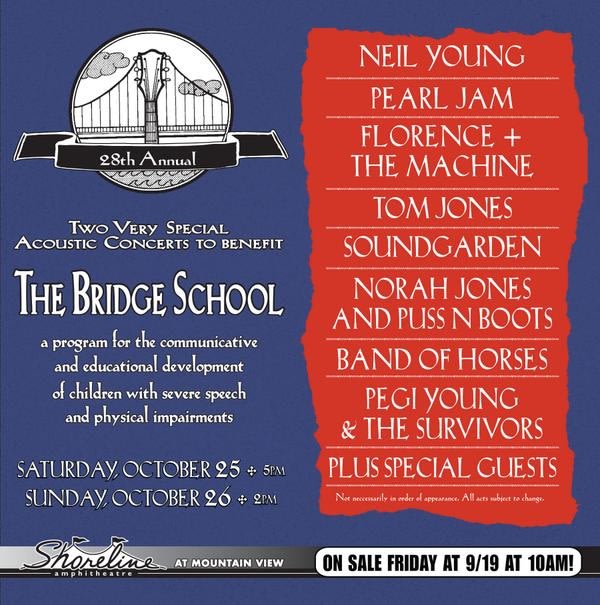 Bridge School 2014 | Pearl Jam