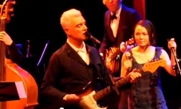 David Byrne Joins Jherek Bischoff At St. Anne's Warehouse