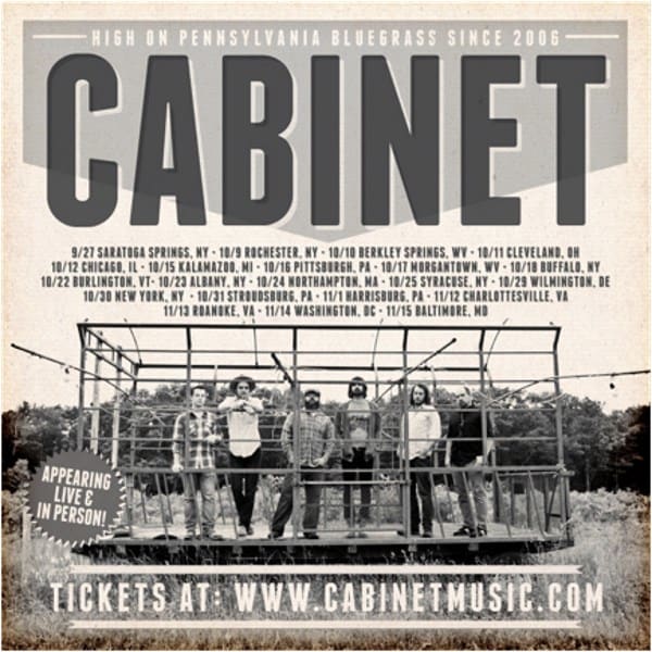 Tour Dates | Cabinet Extends Fall Tour